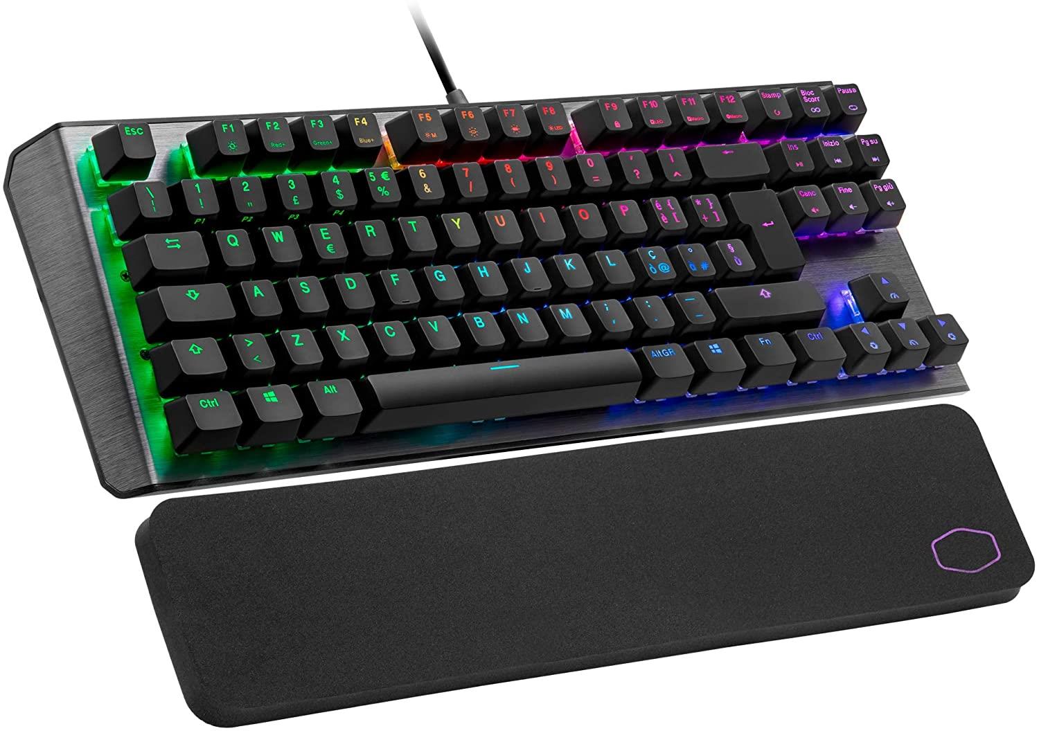 Cooler Master Tastiera gaming Cooler Master CK530 V2 meccanica nero con led